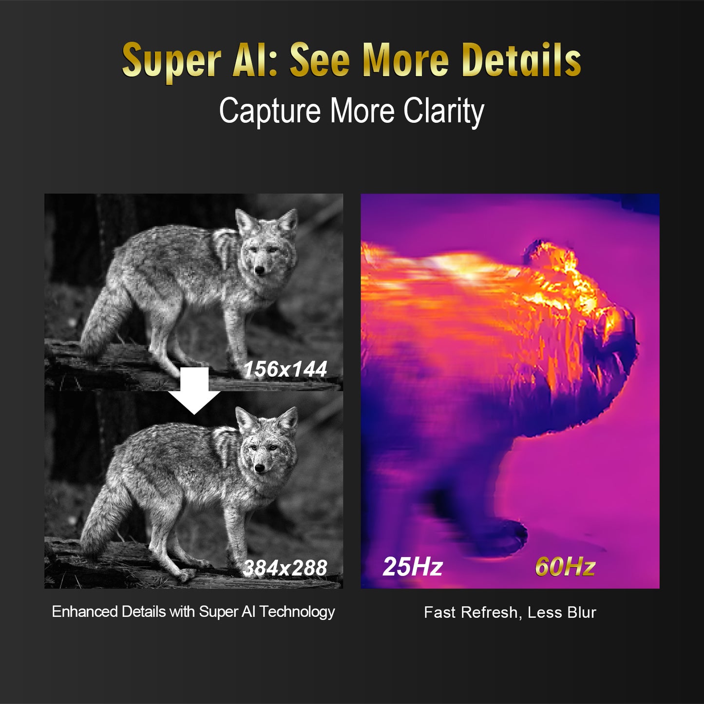 UNVEIL Thermal Monocular